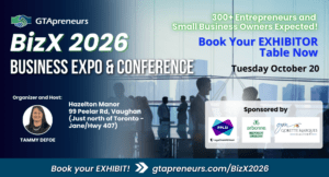GTApreneurs BizX 2026 Business Expo and Conference - EXHIBITOR
