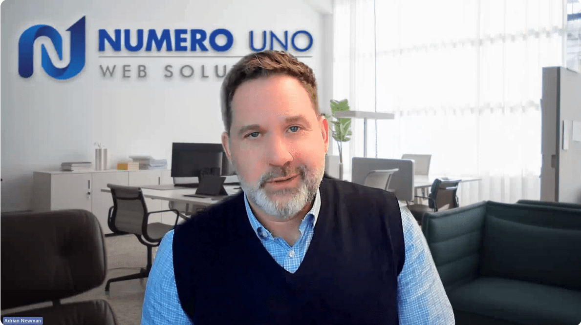 Member Testimonial, Adrian Newman, Numero Uno Web Solutions